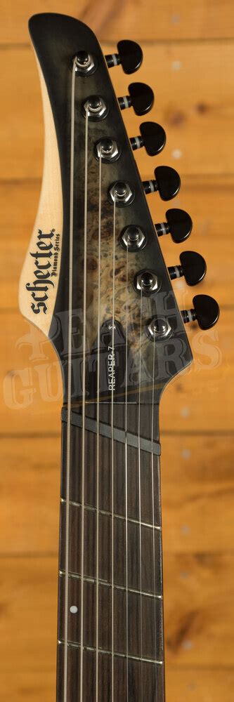Schecter Reaper-7 MS | 7-String - Satin Charcoal Burst