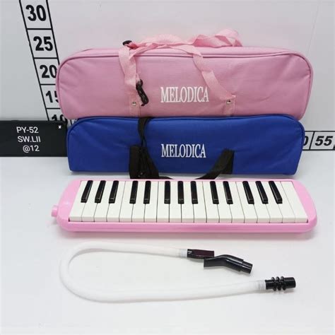 Jual Pianika Pianica Alat Musik Tiup Tersedia 2 Warna Biru Dan Pink