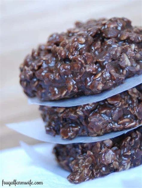 Healthy No Bake Cookies The Frugal Farm Wife Recipe Healthy No Bake Cookies Healthy