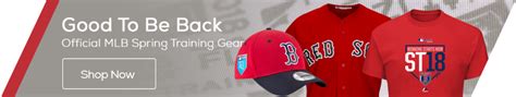 Boston Red Sox Apparel, Red Sox Gear, Store, Merchandise