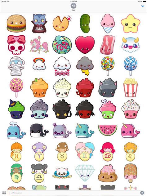 Kawaii Stickers Printable