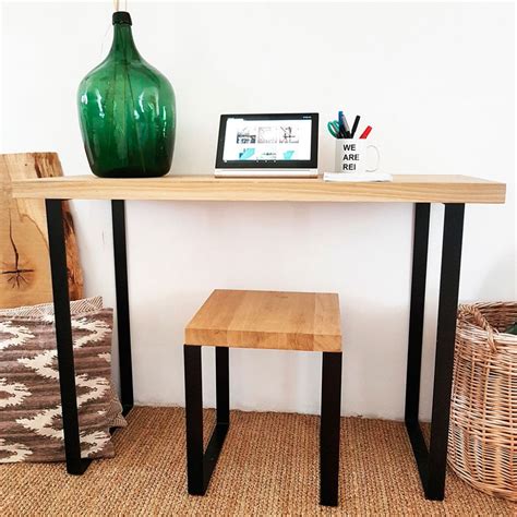 Rei Pied Pour Meubles Tables Et Bars Rectangle Rei Visser Acier