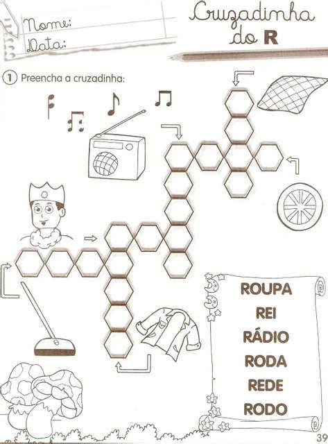 Atividades Com A Consoante R 1001 Maneiras De Alfabetizar