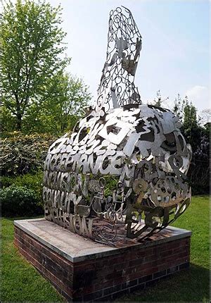 THE HAND Rufford Abbey Sculpture Garden Notts It Is In The Form Of The