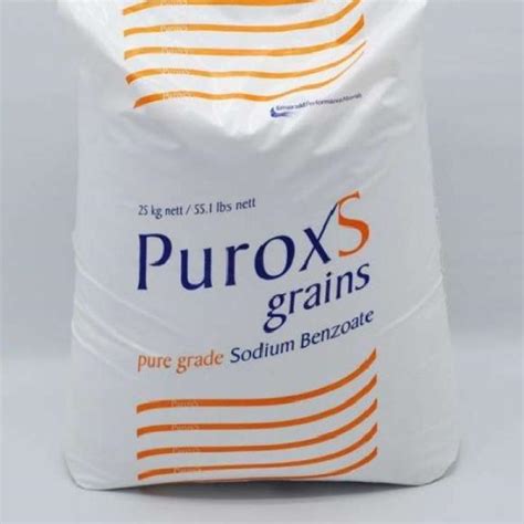 Jual Sodium Benzoate Purox 1 Kg Ex Holland Food Grade Pengawet Makanan