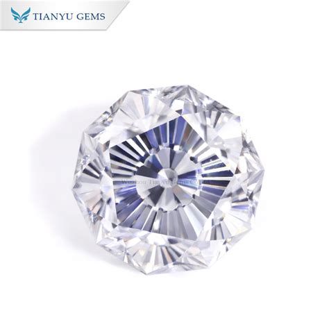 Tianyu Gems Def Color Sakura Corte Moissanita Diamante Gemas Tianyu