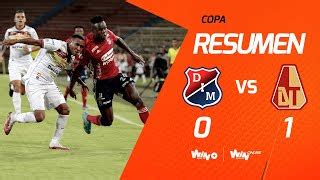 Medellín vs Tolima Resumen y goles Copa BetPlay Dimayor 2022 2