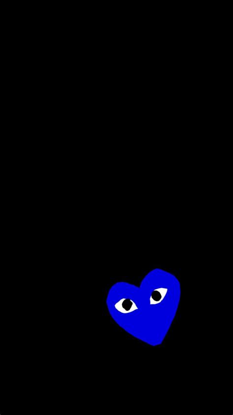 Blue Bape Heart Fondos De Pantalla De Iphone Fondo Iphone