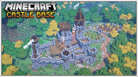 The Ultimate Minecraft Survival Castle Base Everything You NEED To