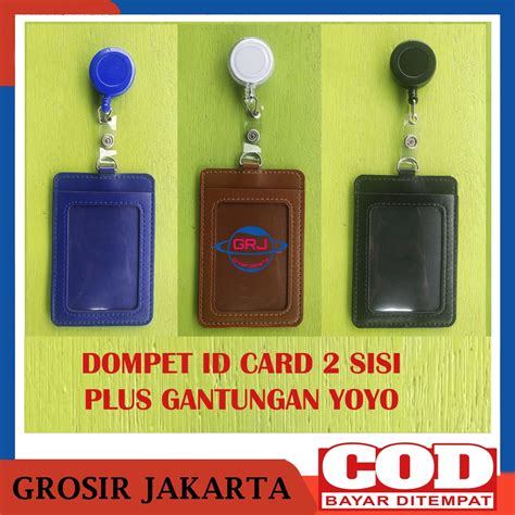 Jual DOMPET ID CARD 2 SLOT KARTU PLUS YOYO Shopee Indonesia