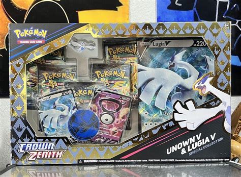 Lugia V Unown V Special Collection Prices Pokemon Crown Zenith