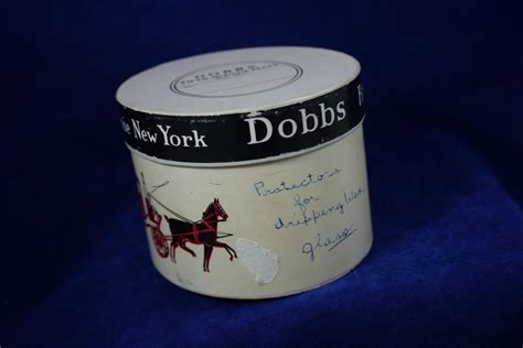 Vintage Dobbs Fifth Avenue Ny Salemans Sample Miniature Hat And Box