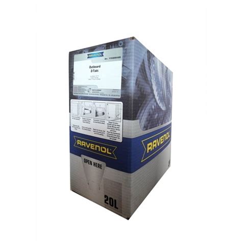 Купить RAVENOL Outboardoel 2T Mineral 20л ecobox в интернет магазине