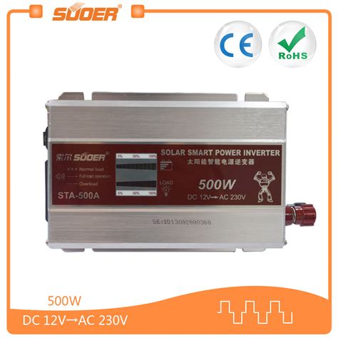 Suoer 500W Power Inverter Off Grid Car DC AC Inverter STA 500A