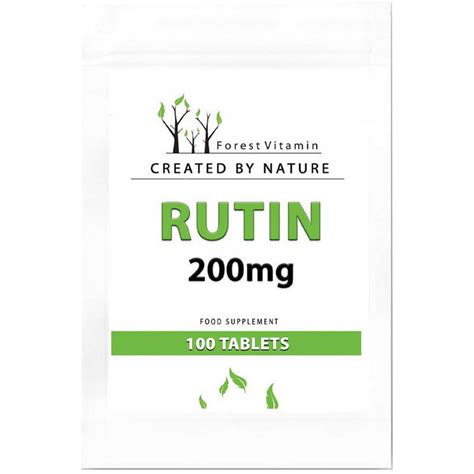 Forest Vitamin Rutin 200mg Suplement Diety 100 Tab Sklep Empik