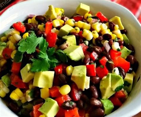 Black Bean Salad With Lime Cilantro Vinaigrette Recipe