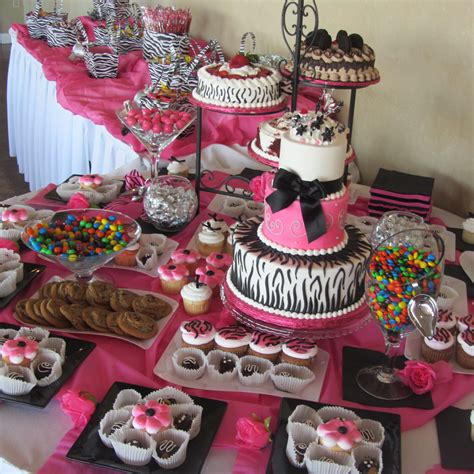 Sweet Sixteen Table Settings And Love The Crystals Hanging Down Sides Of Vases And The Table Skirt