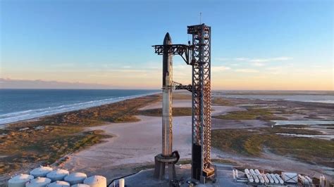 Spacex Starship Launch Ready For Liftoff At The Texas Launch Site