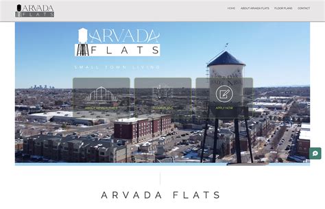 Arvada Flats Adchix Website And Graphic Design