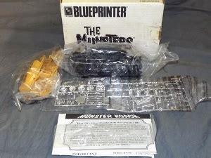 Amt The Munsters Blueprinter Dragula Model Kit