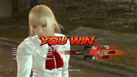 Tekken 6 Ghost Battle Lili Rpcs3 Youtube