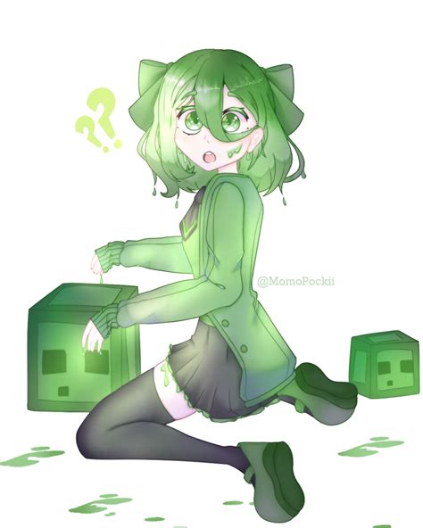 Anime Minecraft Slime