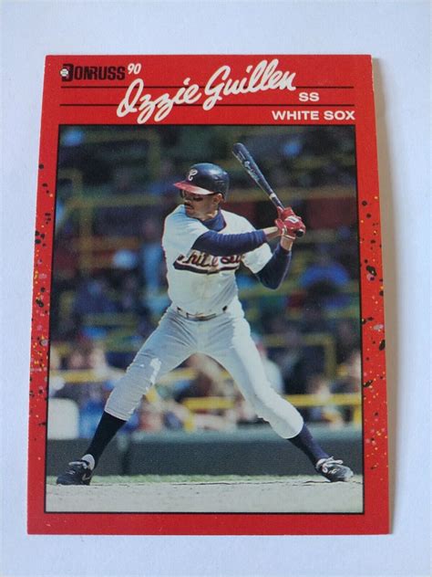 1990 Donruss Ozzie Guillen 135 Chicago White Sox EBay