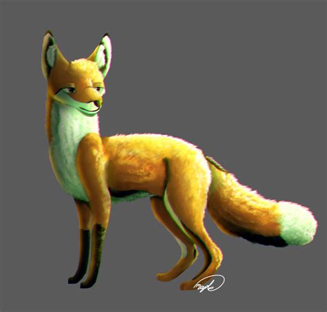 Fox Redraw By Queengalaxy On Deviantart