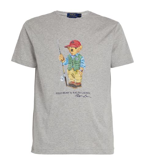 Polo Ralph Lauren Cotton Polo Bear T Shirt Harrods US