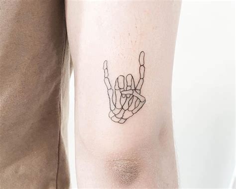 Rock Hand Tattoo Meaning And Ideas In 2023