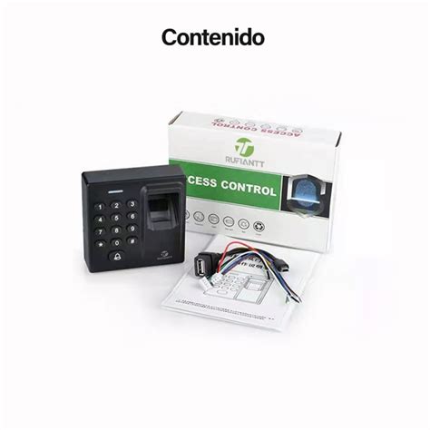 Control Acceso Teclado Clave Huella Dactilar Tarjeta Proximidad Rfid