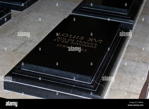 Tomb Of King Louis Xvi At Basilique Saint Denis Saint Denis Ile De