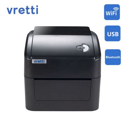 Buy Vretti Desktop Thermal Label Printer 4x6 Usb Shipping Label Barcode Usps Ups Online In India