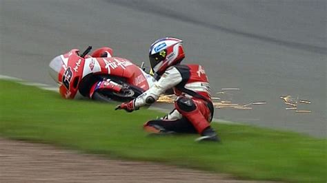 Sachsenring Moto Fp Action Zulfahmi Khairuddin Crash