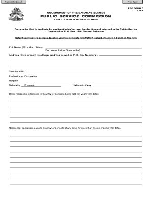 How To Fill Psc Form Online Fill And Sign Printable Template Online