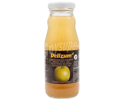 Delizum Zumo de manzana ecológico 200 ml