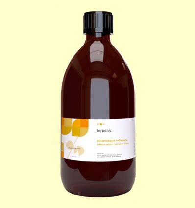 Aceite Vegetal De Albaricoque Refinado Terpenic Labs 500 Ml