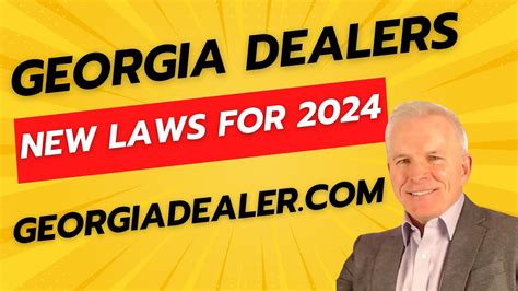 New 2024 Laws For Georgia Dealers And How To Track Bills And Contact