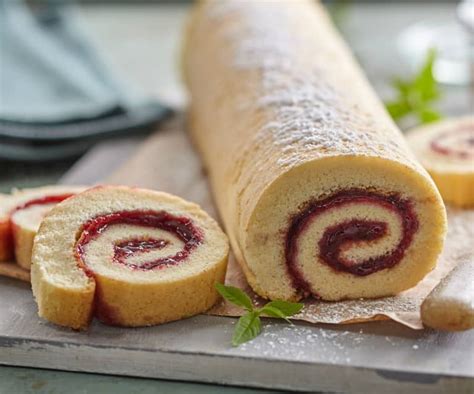 Gâteau roulé à la confiture Cookidoo la plateforme de recettes