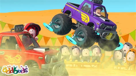 Monster Truck Trouble Oddbods Full Episode Funny Cartoons For