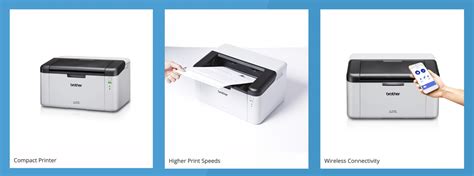 Brother HL-1210W Single Function Wireless Mono Laserjet Printer | Print ...