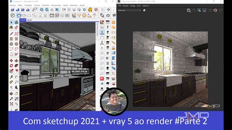 Com Sketchup 2021 Vray 5 Ao Render Parte 2 Youtube