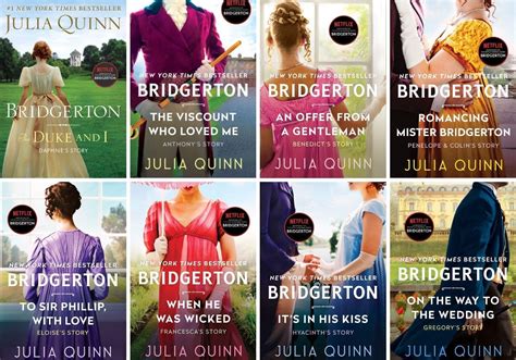 The Bridgerton Book Series in OrderJulia Quinn Romance Review