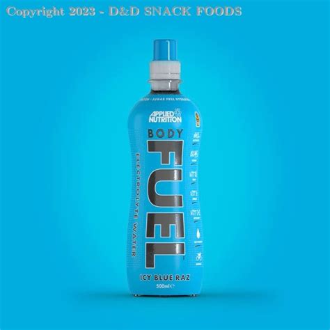 0890 Body Fuel Blue Raspberry 12x500ml