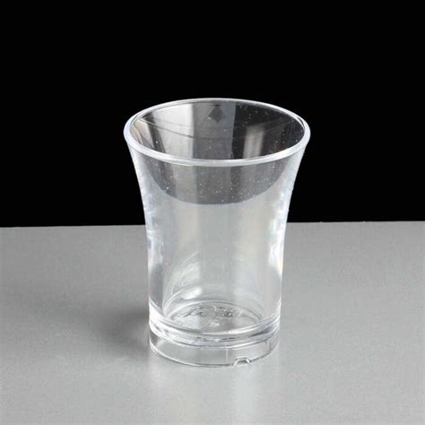 Clear 25ml Reusable Plastic Shot Glasses Ce