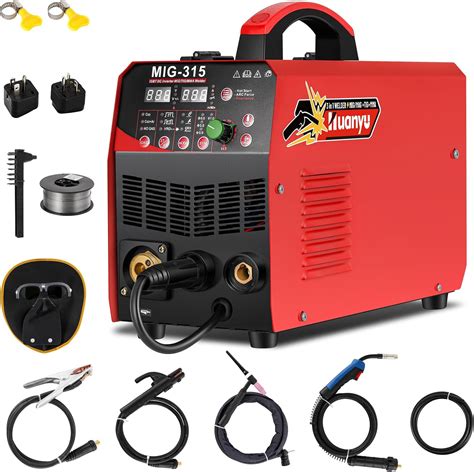 Huanyu Mig Welder Machine Mig Lift Tig Stick 3 In 1 Inverter Welding