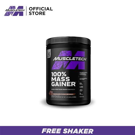 Muscletech 100 Mass Gainer 5 15 Lbs FREE Shaker Lazada PH