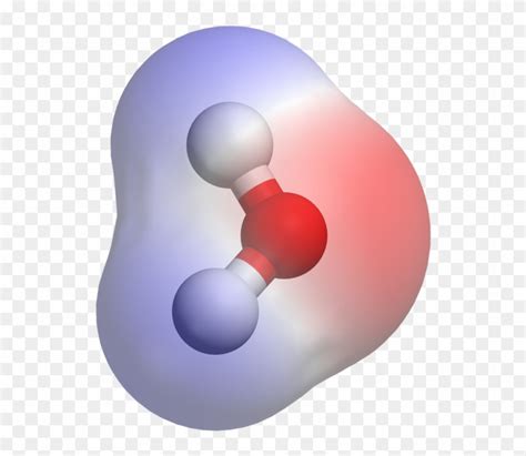 Download Water Electron Density - Water Molecule Clipart Png Download - PikPng