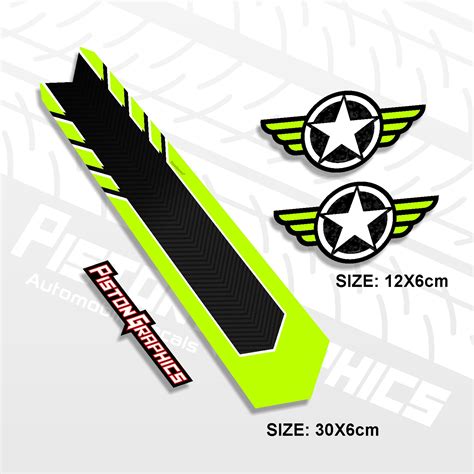 Graphic Stickers For Bike Mudguard Sticker Piston Graphics India