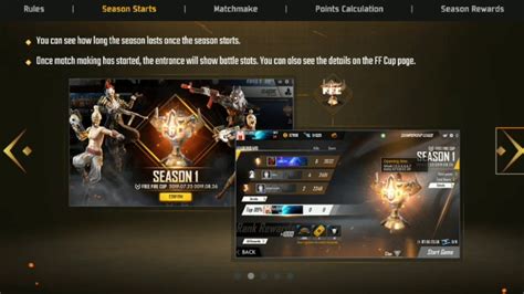 New Ff Cup Season 2 How To Take Part Free Fire YouTube